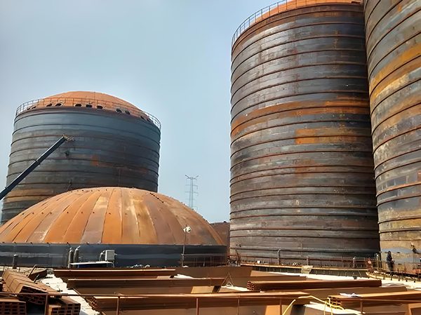 崆峒焦粉钢板仓